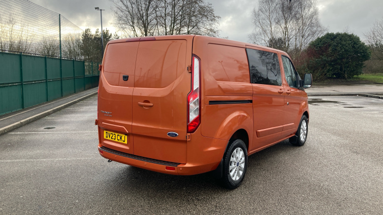 Ford Transit Custom 300 L1 Diesel Fwd 2.0 EcoBlue 170ps Low Roof D/Cab Limited Van Auto